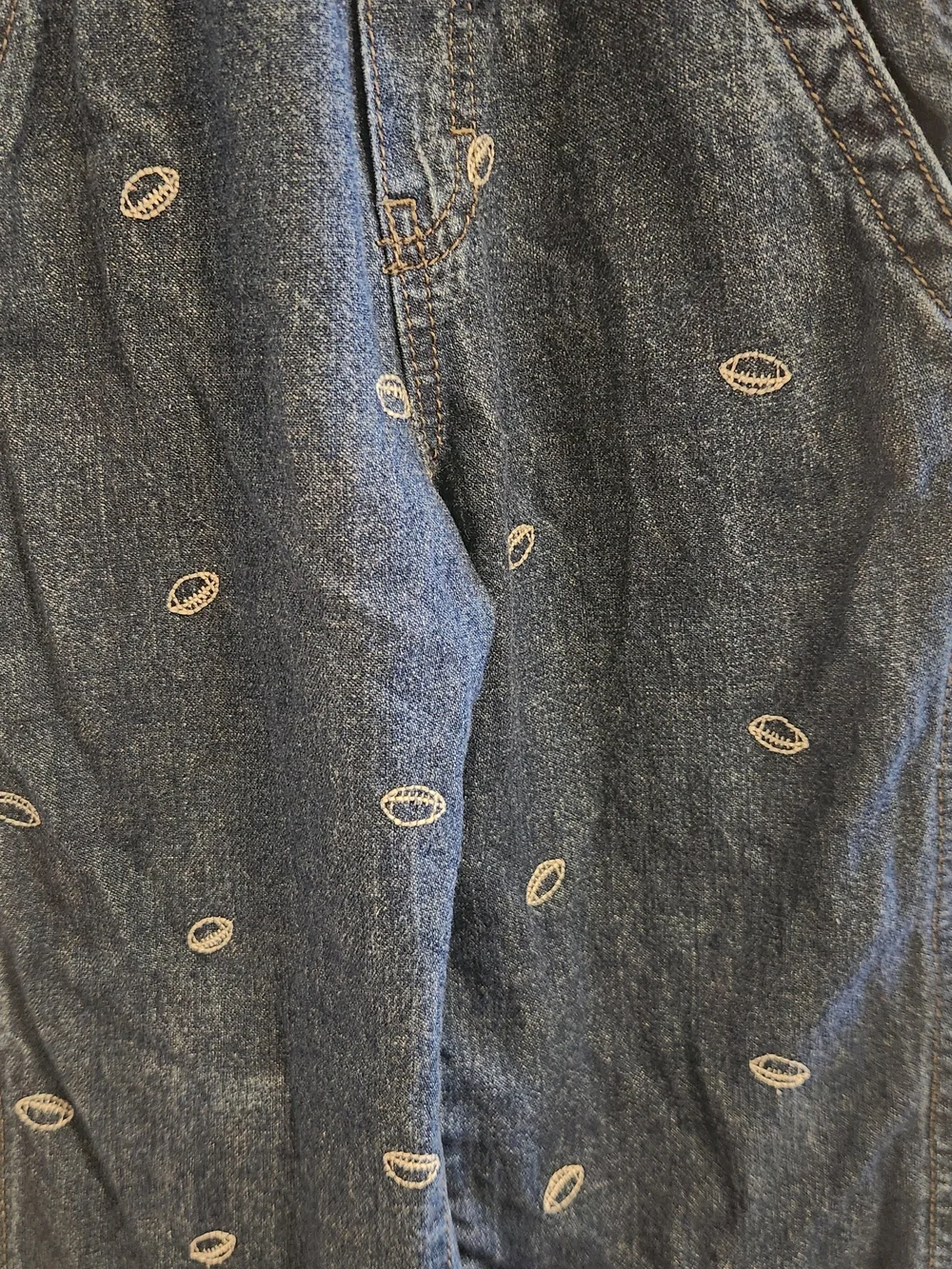 OshKosh B'Gosh Football Jean Overalls